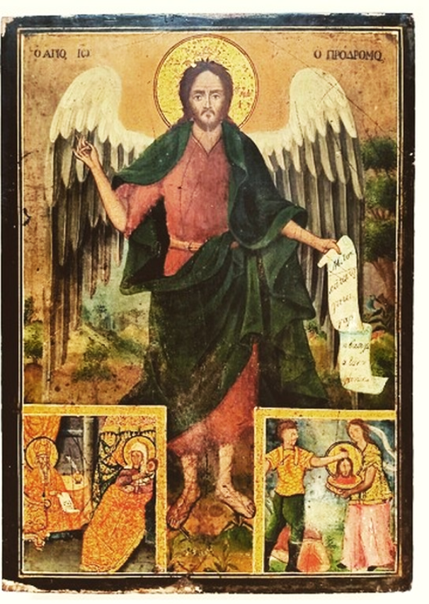 Saint Jean Baptiste, Le précurseur.